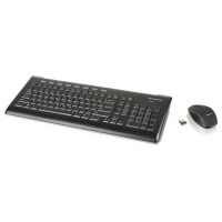 Lenovo 57Y4752 Tastatur Maus enthalten RF Wireless AZERTY Französisch Schwarz