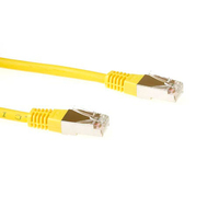 ACT Patchcord SSTP Category 6 PIMF, Yellow 5.00M netwerkkabel Geel 5 m