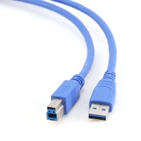 Gembird USB 3.0 A - USB 3.0 B, 0.5m kabel USB 0,5 m USB 3.2 Gen 1 (3.1 Gen 1) USB A USB B Niebieski