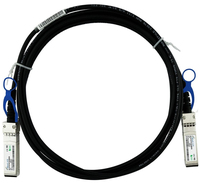 BlueOptics ET7302-DAC-3M-BL InfiniBand/fibre optic cable SFP28 Zwart, Zilver