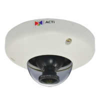 ACTi E96 caméra de sécurité Dôme Caméra de sécurité IP Intérieure 2592 x 1944 pixels
