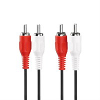 PureLink LP-AC040-025 Audio-Kabel 2,5 m 2 x RCA Schwarz, Weiß, Rot