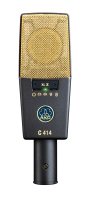 AKG C414 XLII Mikrofon Gold, Grau Bühnen-/Auftrittsmikrofon