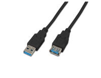 Wirewin USB 3.0 A-A MF 0.5 SW USB Kabel 0,5 m USB 3.2 Gen 1 (3.1 Gen 1) USB A Schwarz