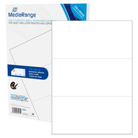 MediaRange MRINK142 self-adhesive label White Permanent 150 pc(s)