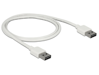 DeLOCK 85193 kabel USB 1 m USB 2.0 USB A Biały
