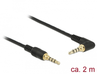 DeLOCK 85613 Audio-Kabel 2 m 3.5mm Schwarz