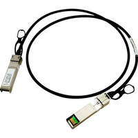 IBM SFP+, 0.5m InfiniBand/fibre optic cable 0,5 m SFP+ Zwart