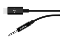 Belkin F7U079BT06-BLK câble audio 1,8 m 3,5mm Noir