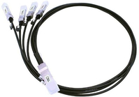 Lanview MO-470-ABPR InfiniBand/fibre optic cable 1 m SFP28 Black, Silver