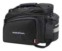 KLICKfix Rackpack 2 Plus Hinten Fahrrad-Rucksack 16 l Schwarz