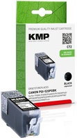 KMP C72 Druckerpatrone Schwarz