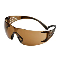 3M 7100148082 occhialini e occhiali di sicurezza Occhialini di sicurezza Marrone