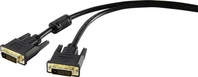 Renkforce RF-4212195 DVI-Kabel 1,8 m Schwarz