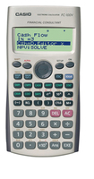 Casio FC-100V calculatrice Poche Calculatrice financière Gris