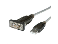 ROLINE 12.02.1163 cable de serie Gris 1,8 m USB tipo A DB-9