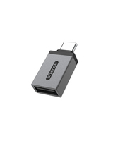 Sitecom AD-1010 Kabeladapter USB-A USB-C Schwarz, Grau