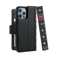 TwelveSouth BookBook mobile phone case 17 cm (6.7") Wallet case Black
