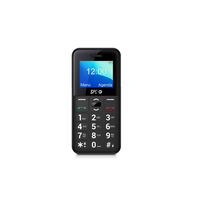 SPC Fortune 2 Pocket Edition 4,5 cm (1.77") 75 g Negro Teléfono para personas mayores