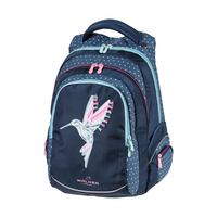 Walker Magic Colibri Rucksack Schulrucksack Blau, Pink Polyester