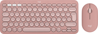 Logitech Pebble 2 Combo keyboard Mouse included RF Wireless + Bluetooth QWERTY UK English Pink
