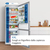Bosch Serie 4 KGN497WDF frigorifero con congelatore Libera installazione 440 L D Bianco