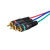 StarTech.com 3 ft HD15 to Component RCA Breakout Cable Adapter - M/M