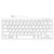 R-Go Tools Compact R-Go Tastatur, QWERTZ (DE), verkabelt, weiß