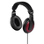 Hama Basic4Music Kopfhörer Kabelgebunden Kopfband Musik Schwarz, Rot