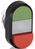 ABB MPD12-11C push-button panel Black, Green, Grey, Red
