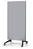 Legamaster mobiel glasbord 90x175cm grijs