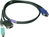EFB Elektronik K5381.3 toetsenbord-video-muis (kvm) kabel Zwart 3 m