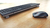 CHERRY Stream Desktop Recharge klawiatura Dołączona myszka RF Wireless Czarny