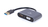 Gembird A-USB3-HDMIVGA-01 USB grafische adapter 3840 x 2160 Pixels Grijs