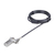 StarTech.com 25-Pack Universeel Laptop Kabelslot 2m, Geserialiseerde Notebook Security Kabel, Compatibel met Noble Wedge®/Nano/K-Slot, Sleutelloos Combinatieslot