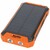 20000mAh Powerbank mit 4 Ladekabel, QI-Ladefunktion, Solar Panel, mit LED Licht