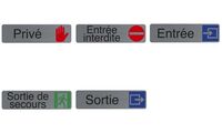 EXACOMPTA Plaque de signalisation "Entrée" (8702938)