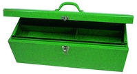 Stahlblech Montagekoffer, Farbe Grün, 640x232x232mm