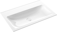 Emco Gäste-Waschtisch ASIS 811x522mm, weiß mit 1 Hahnloch 957711481