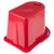 RS PRO Kunststoff Moppeimer mit Griff Rot 12L mit Mopppresse