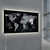 GL409 Glasmagnetboard artverum LED World Map ambiente 01 A1