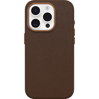 OtterBox Symmetry Cactus Leather MagSafe Apple iPhone 15 Pro - braun - schlanke Schutzhülle