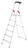 Hailo L60 StandardLine, Alu-Sicherheits-Stehleiter, 6 Stufen. Bild 1