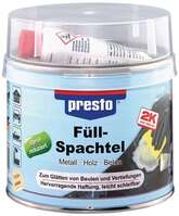 PRESTO 600115 2K-Füllspachtel prestolith® plastic ocker, Härter rot 1000 g