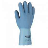 Texxor 2250_9 Gr. 9 topline, Chemikalienschutzhandschuhe, Kat. 3 Naturlatex