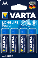 VARTA Batterie Longlife Power 04906 121 414 AA/LR06, 4 Stück