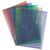 ValueX Popper Wallet Polypropylene A4 Assorted Colours (Pack 5)