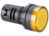 LED-Signalleuchte, 230 V (AC), gelb, Einbau-Ø 22 mm, LED Anzahl: 1
