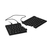 R-Go Split Ergonomische Tastatur, QWERTY (UK), schwarz, drahtgebundenen