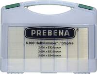 Prebena ES-Box Tűzőkapocs készlet ES típus 6000 db